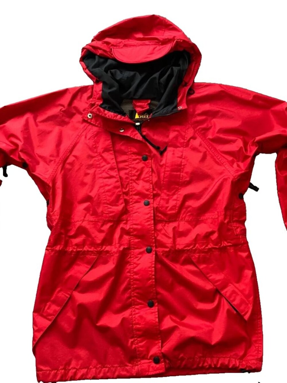Vintage REI Gore Tex Mountain Parka Jacket Red Womens S Small Outerwear Shell